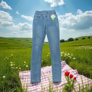 Tag, Le Jegging High-Waist Jeggings - Absolute Comfort, Size 27, Blue